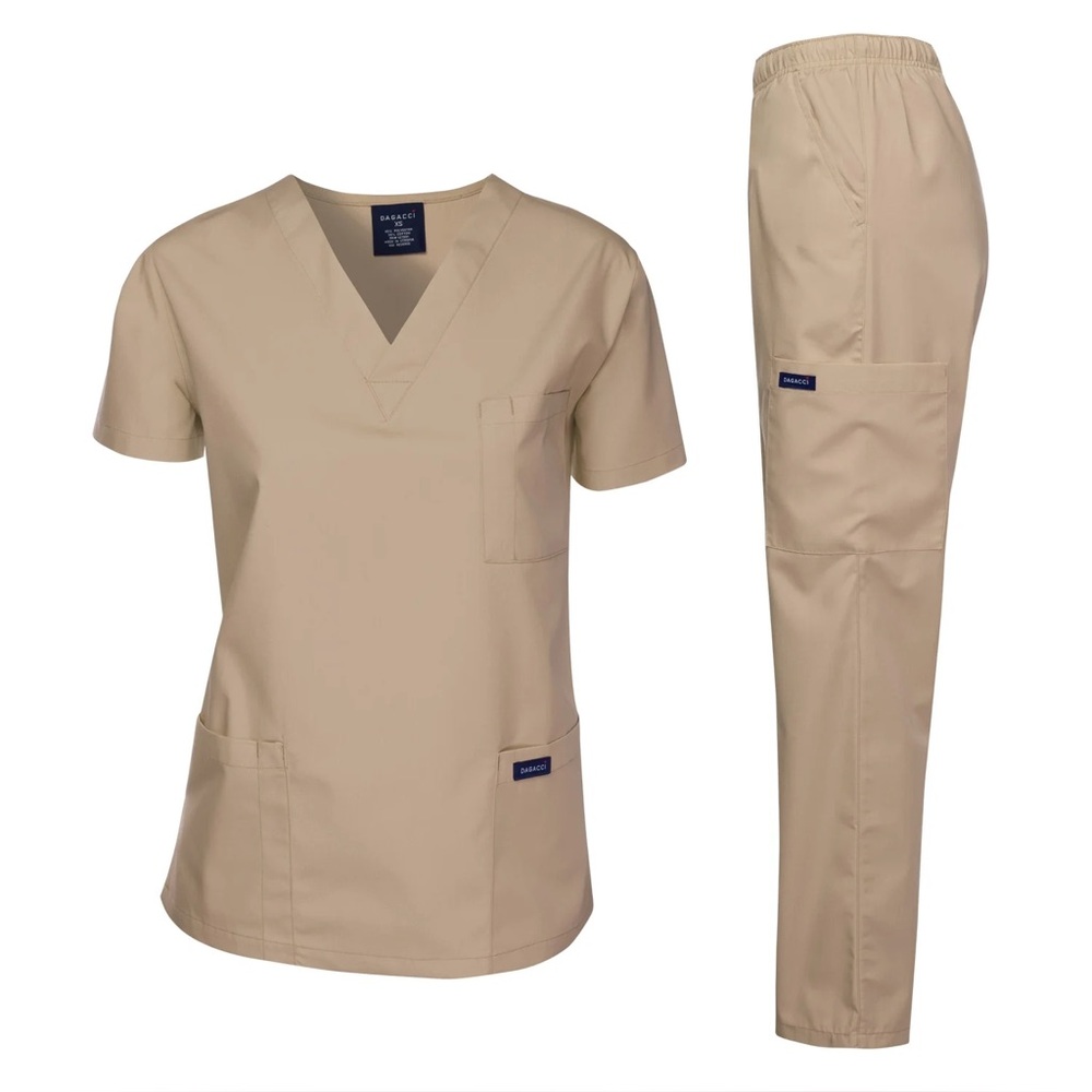 Dagacci unisex Medical Scrub Set - Medium - New